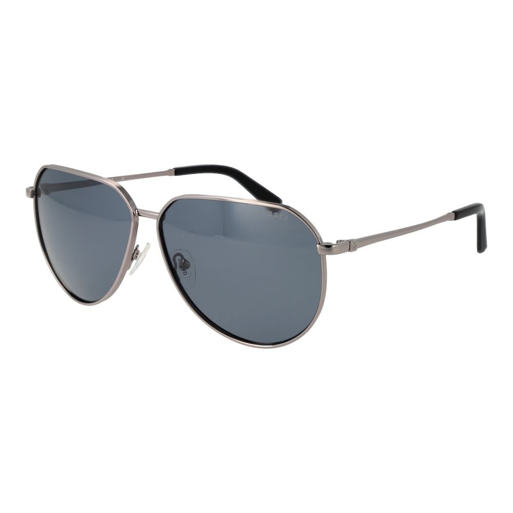 Gray Metal Sunglasses designed by Guess