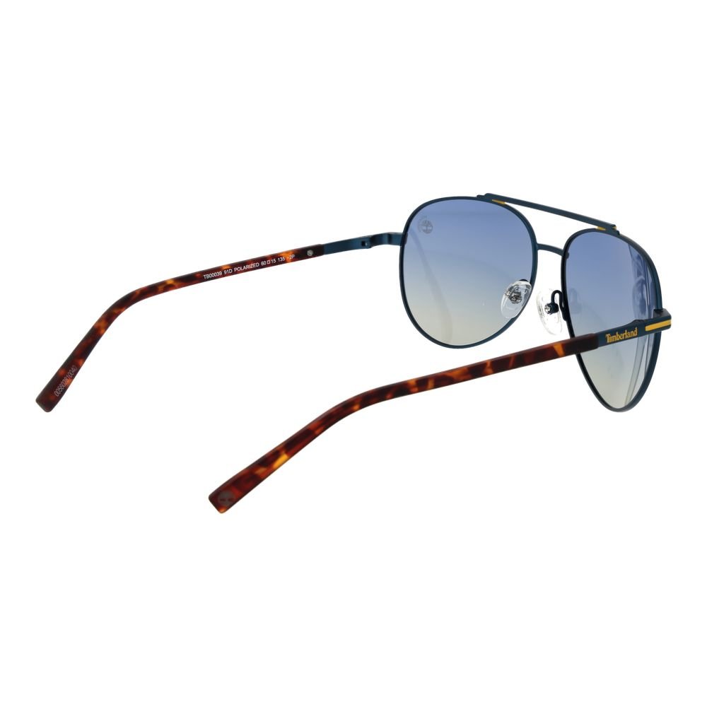 Blue Metal Sunglasses - Image 3