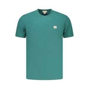 Green Cotton Men's T-Shirt