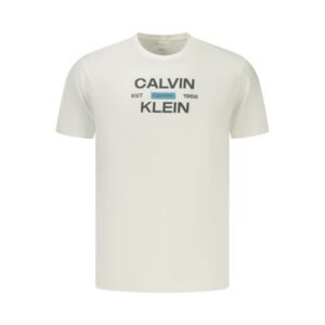 White Cotton Men's T-Shirt