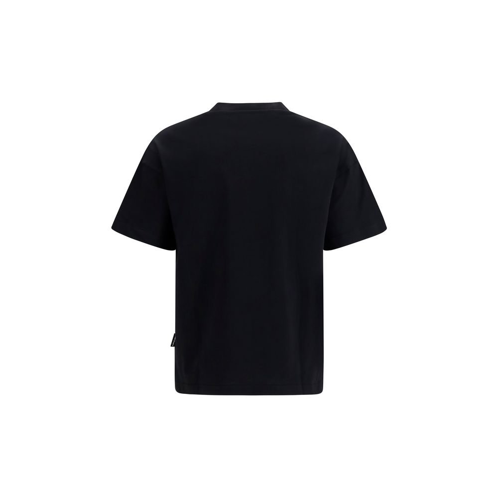 Trendy Black Soft Cotton Logo T-Shirt designed by Palm Angels - Image 2
