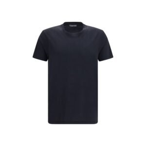 Elegant Black Soft Cotton T-Shirt designed by Tom Ford