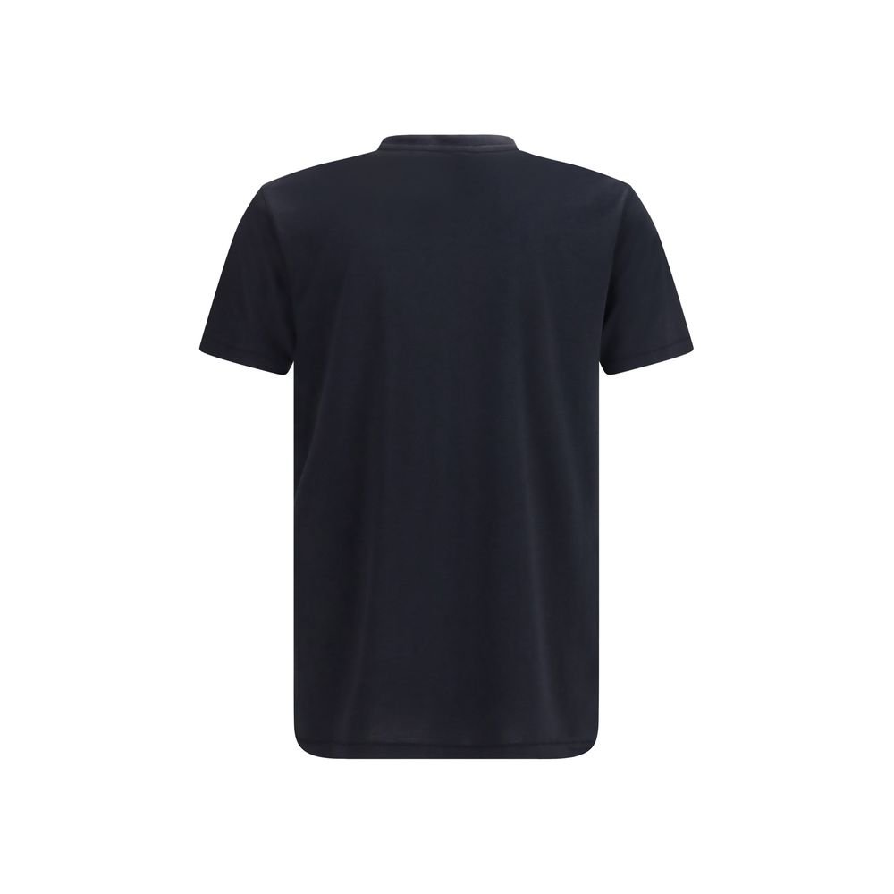 Elegant Black Soft Cotton T-Shirt designed by Tom Ford - Image 2
