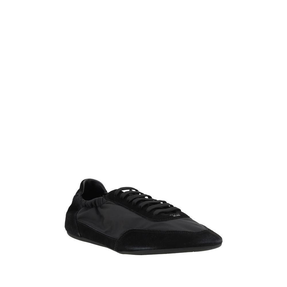 Chic Black Collapse Athletic Sneakers designed by Prada - Image 2