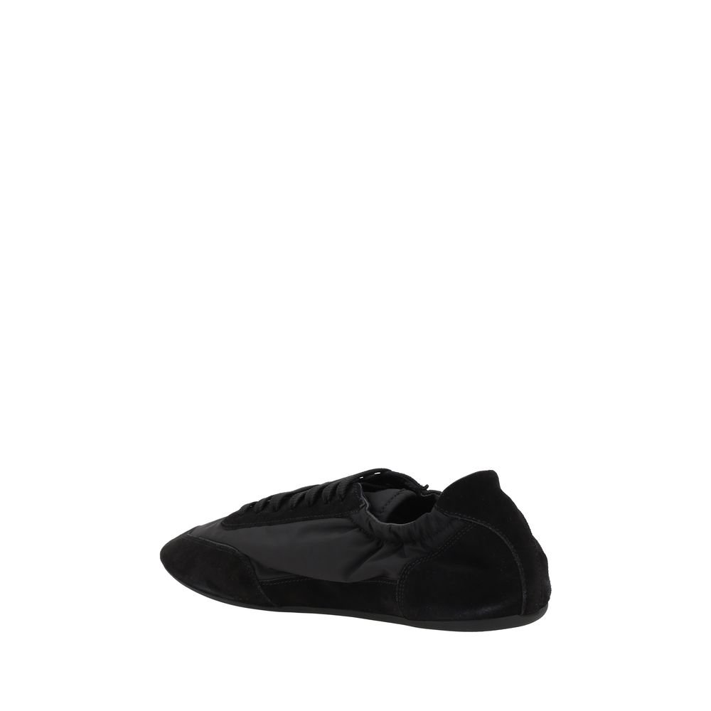 Chic Black Collapse Athletic Sneakers designed by Prada - Image 3