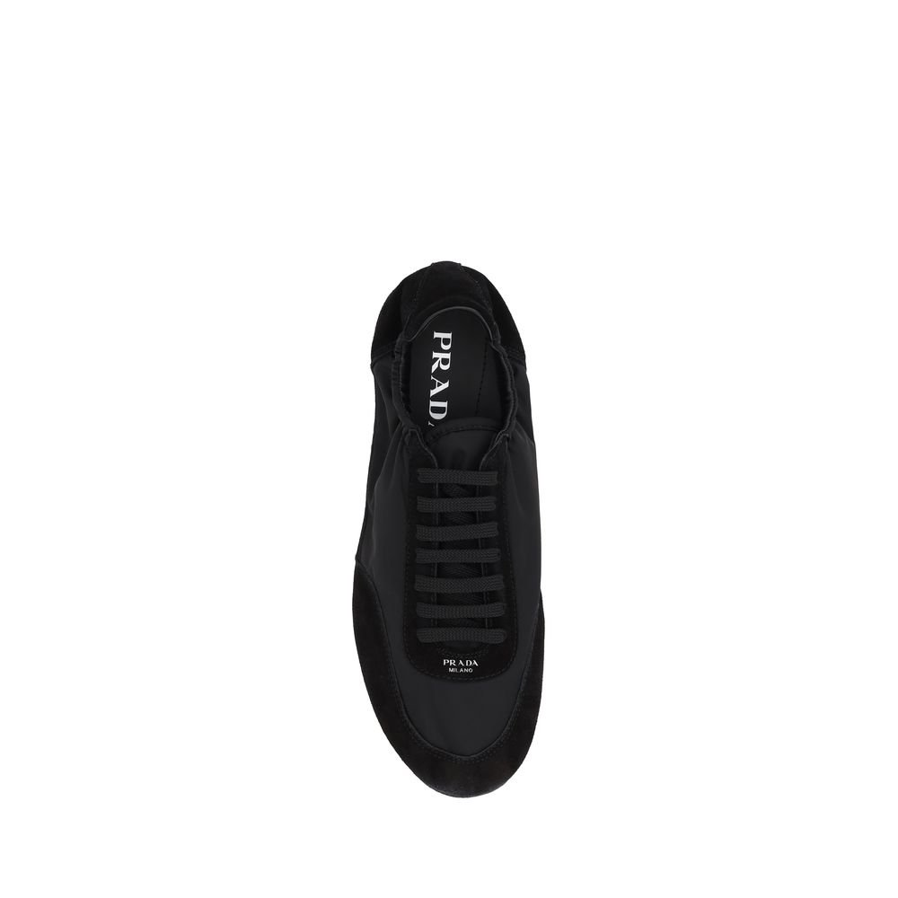 Chic Black Collapse Athletic Sneakers designed by Prada - Image 4