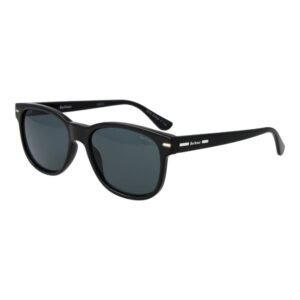 Trendy Black Plastic Sunglasses designed by Barbour