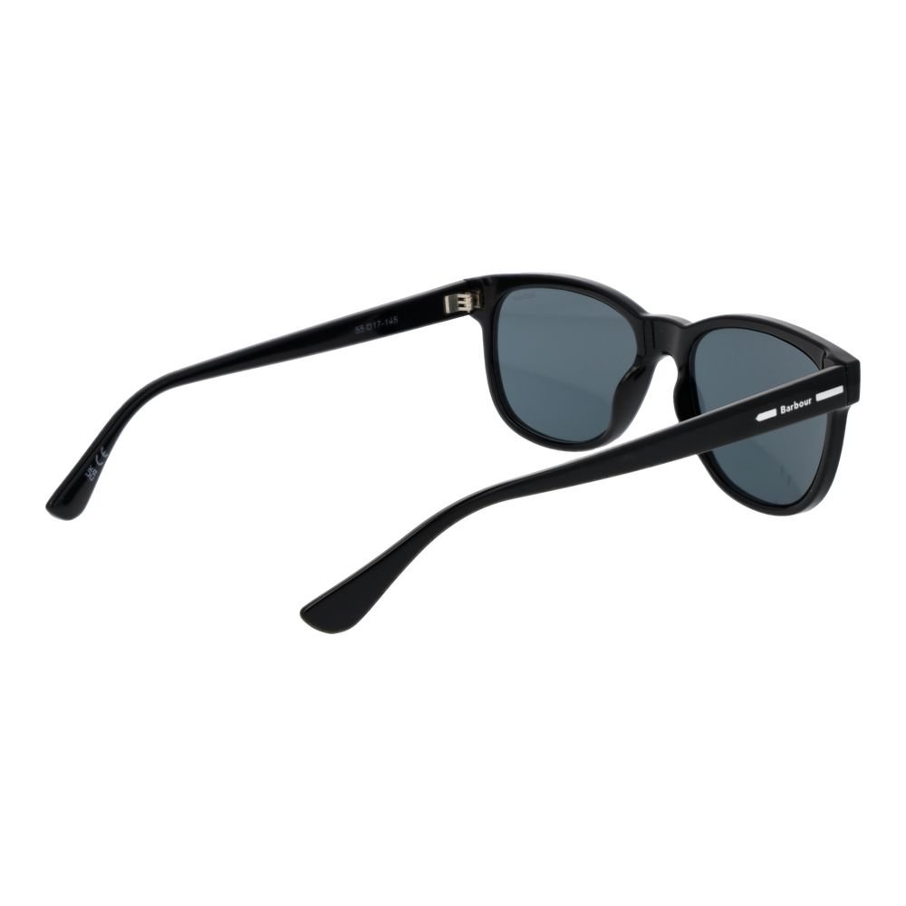 Trendy Black Plastic Sunglasses designed by Barbour - Image 3