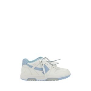 Chic White Leather Athletic Sneakers designed by Off-White