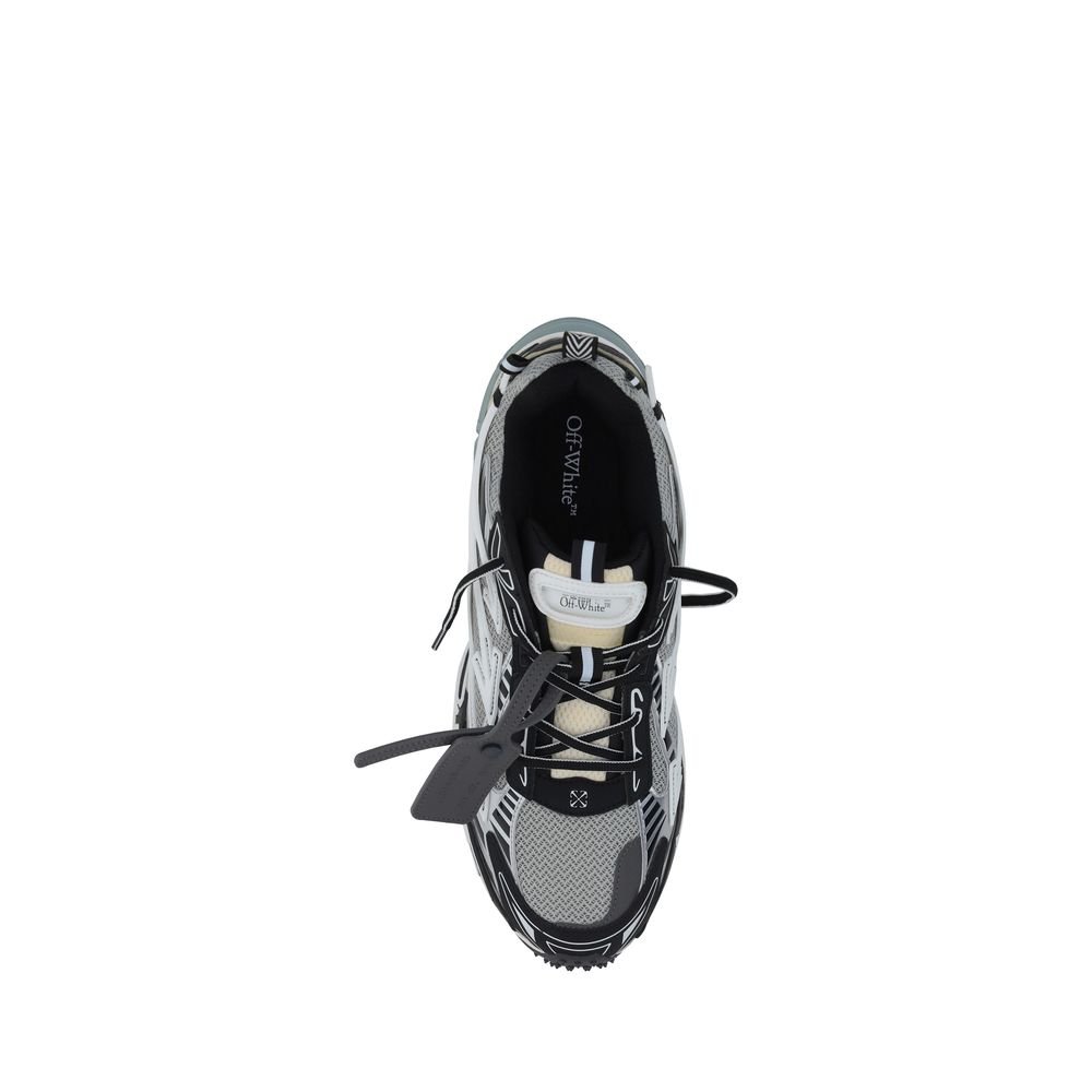 Classic Gray Low Top Athletic Sneakers designed by Off-White - Image 4