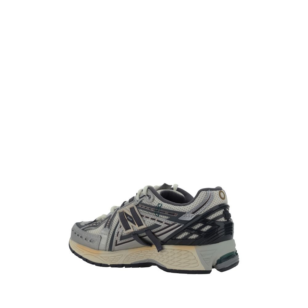 Classic Silver Fabric Athletic Sneakers designed by New Balance - Image 3