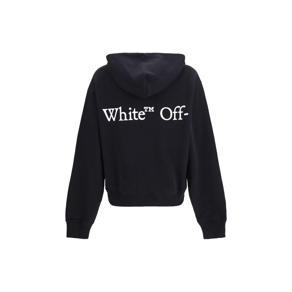 Original Black Soft Cotton Hoodie designed by Off-White - Image 2