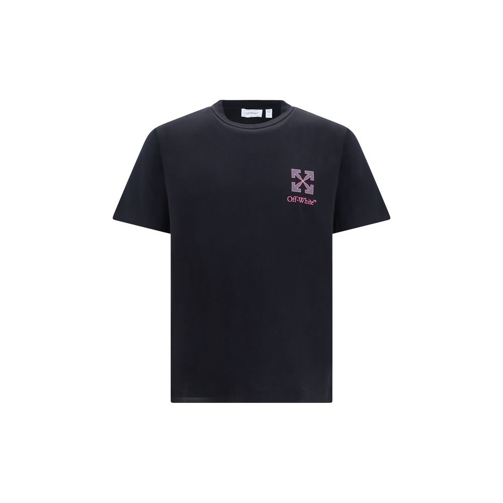 Stylish Black Soft Cotton T-Shirt designed by Off-White
