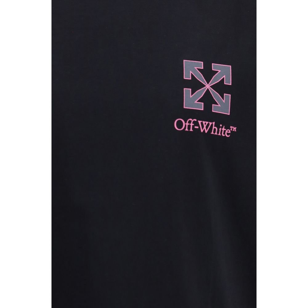 Stylish Black Soft Cotton T-Shirt designed by Off-White - Image 3