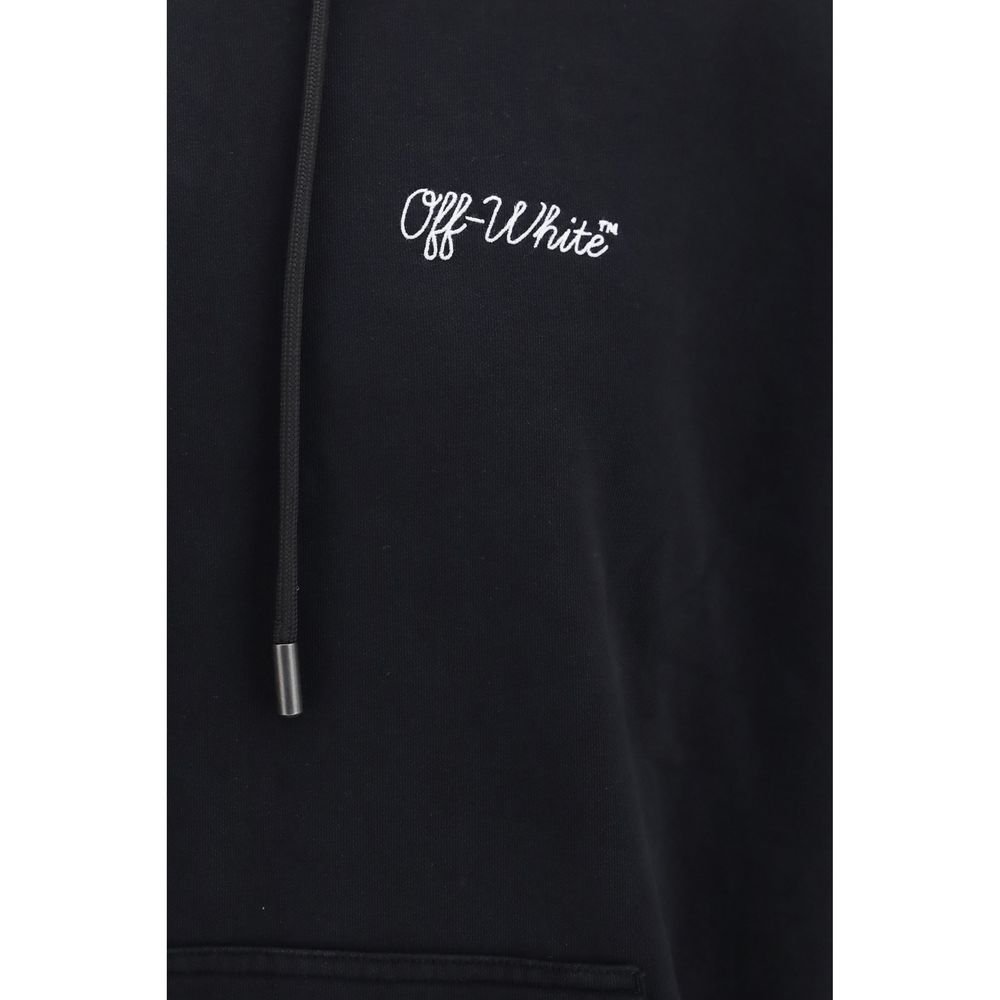 Stylish Black Soft Cotton Hoodie designed by Off-White - Image 3