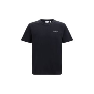 Elegant Black Soft Cotton T-Shirt designed by Off-White