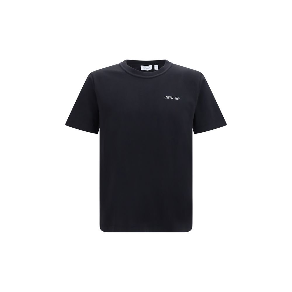 Elegant Black Soft Cotton T-Shirt designed by Off-White