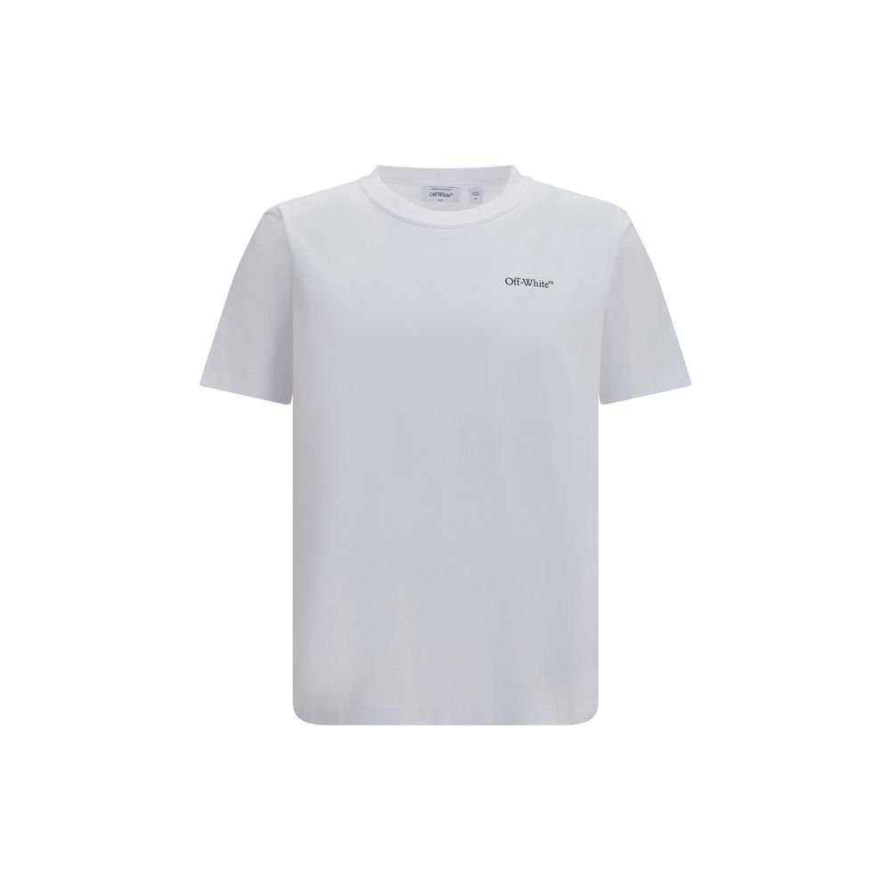 Elegant White Soft Cotton T-Shirt designed by Off-White