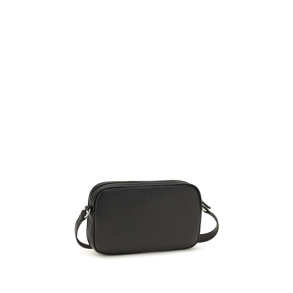 Chic Black Leather Shoulder Bag designed by Valentino Garavani - Image 3