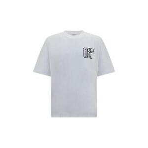 Stylish White Soft Cotton T-Shirt designed by Off-White