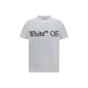 Trendy White Soft Cotton T-Shirt designed by Off-White