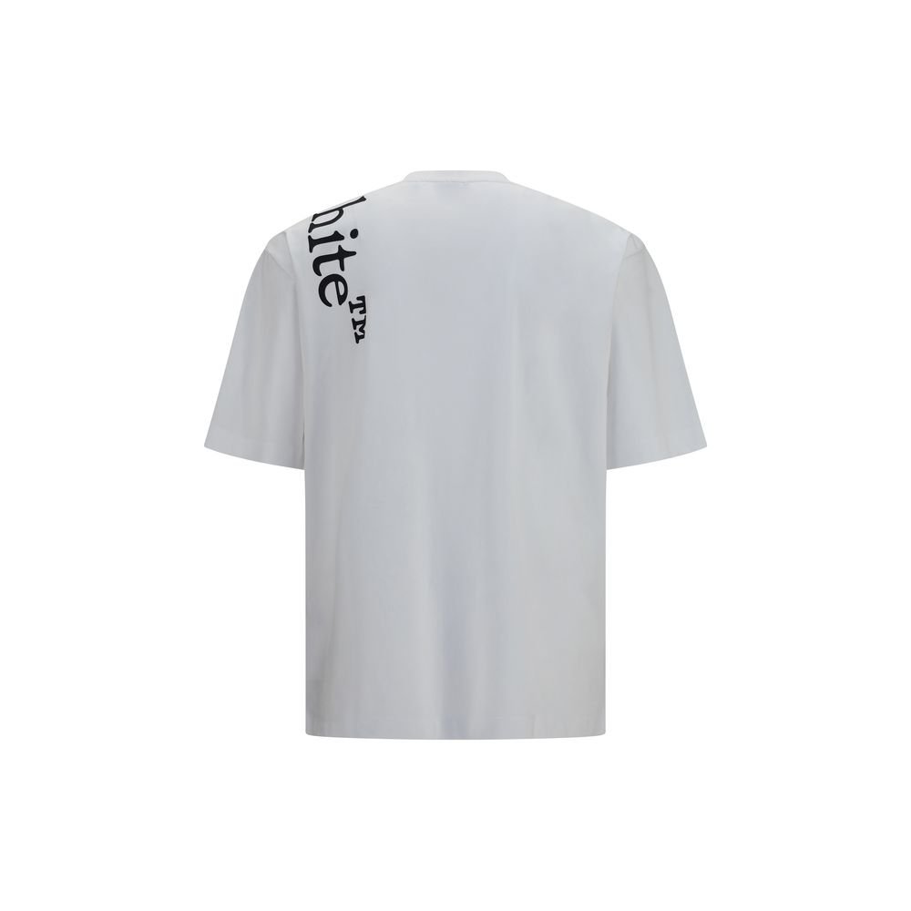 Original White Soft Cotton T-Shirt designed by Off-White - Image 2