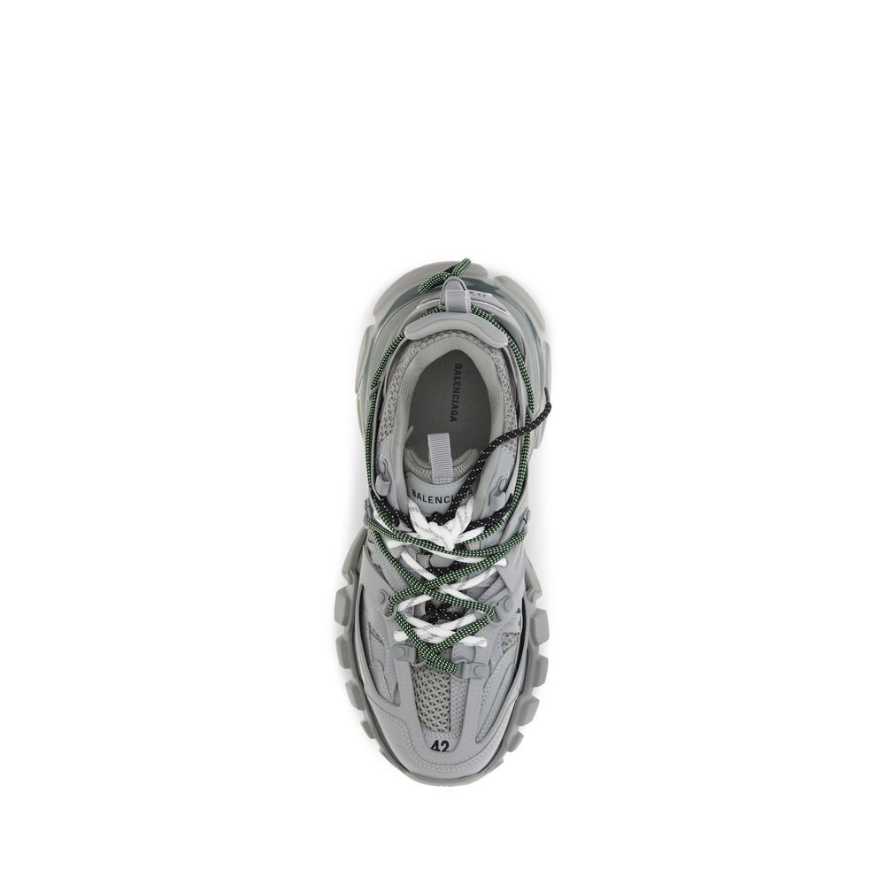 Opulent Gray Athletic Sneakers designed by Balenciaga - Image 4