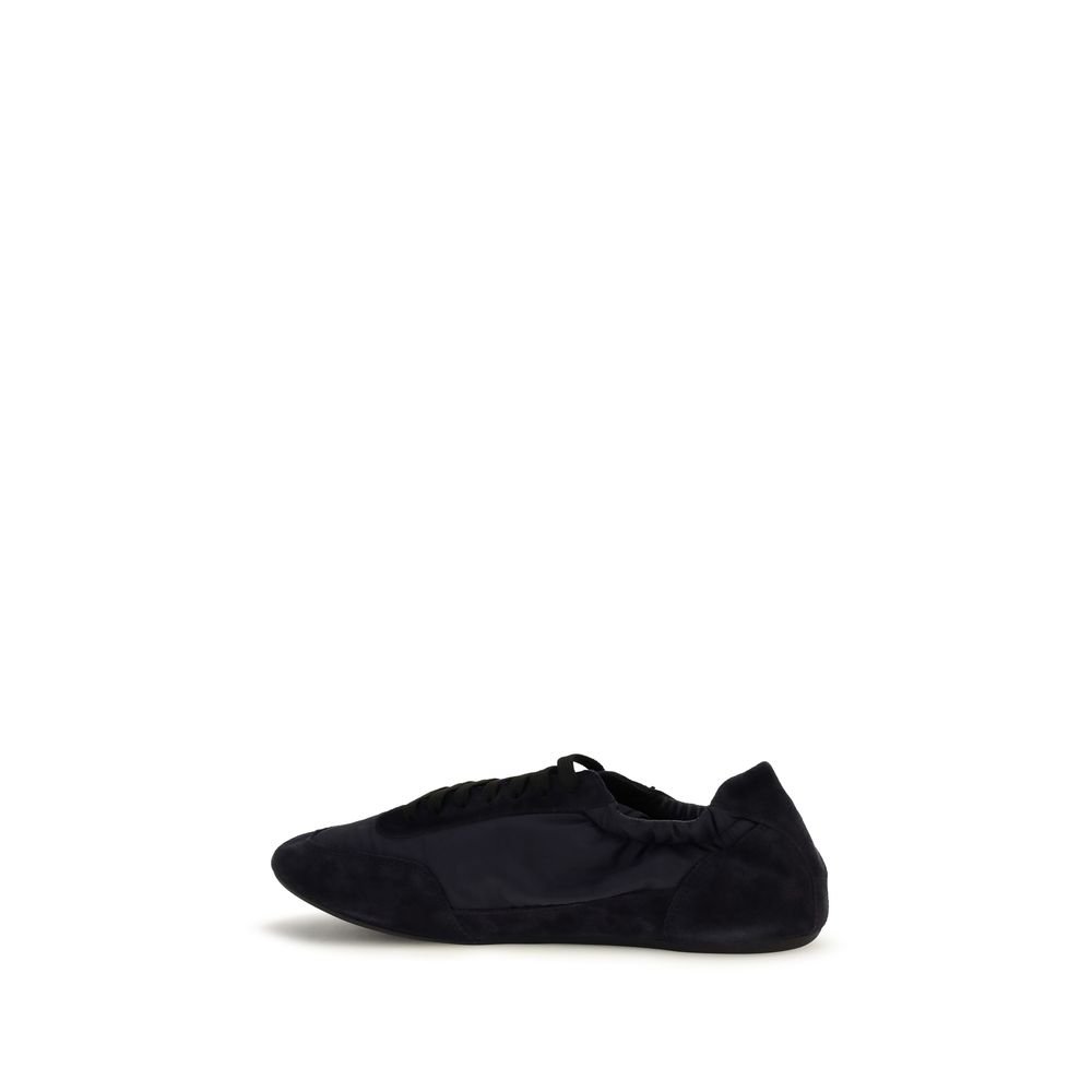 Chic Blue Low Top Athletic Sneakers designed by Prada - Image 3