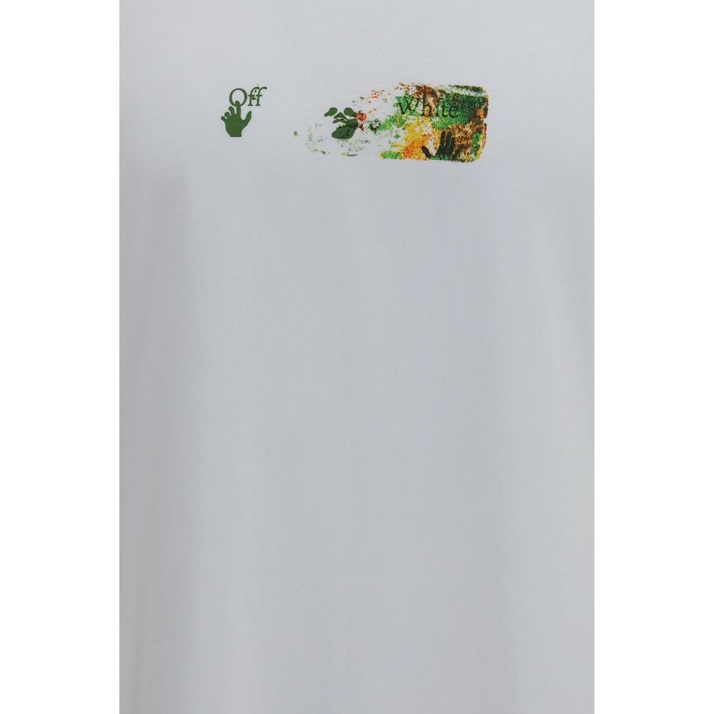 Stylish White Soft Cotton Arrow T-Shirt designed by Off-White - Image 3