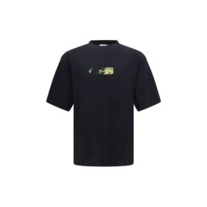 Stylish Black Soft Cotton Arrow T-Shirt designed by Off-White