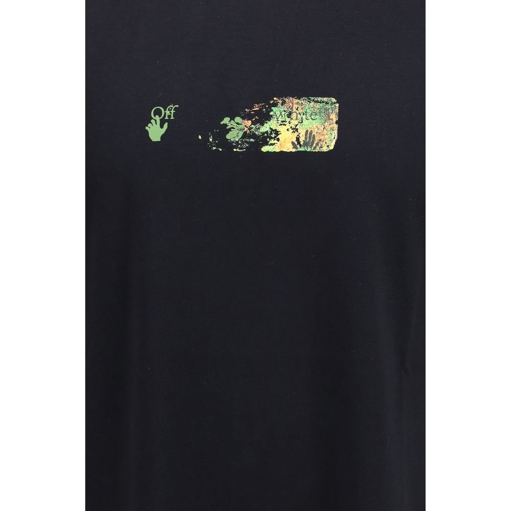 Stylish Black Soft Cotton Arrow T-Shirt designed by Off-White - Image 3