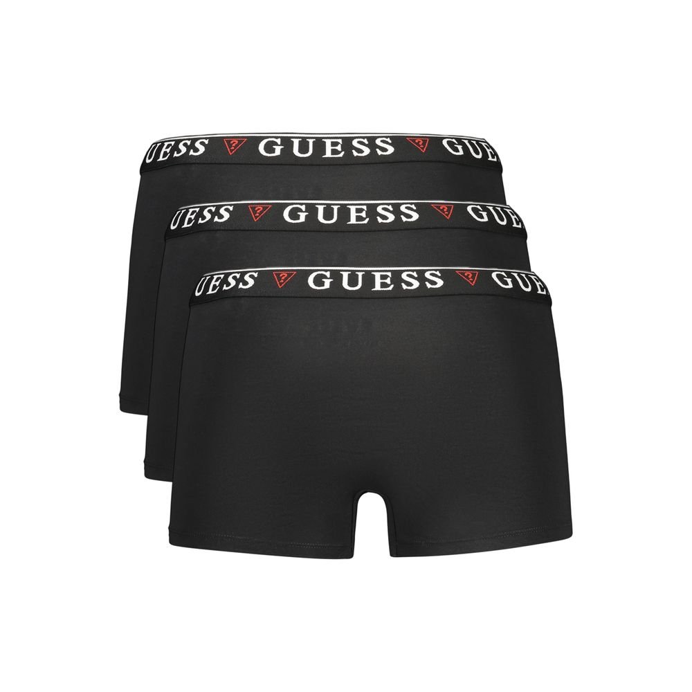 Black Cotton Men Underwear designed by Guess - Image 2