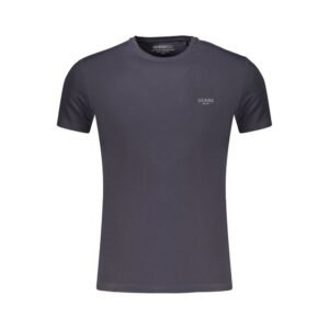 Blue Cotton Men's T-Shirt