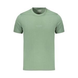 Green Cotton Men's T-Shirt