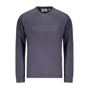 Blue Cotton Men's Sweatshirt