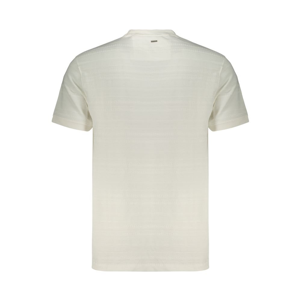 Bianco Cotton Men's T-Shirt designed by Guess - Image 2