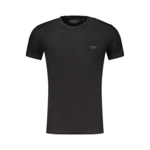 Black Cotton Mens T-Shirt