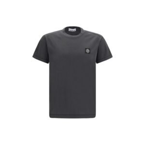 Stylish Gray Soft Cotton T-Shirt designed by Stone Island