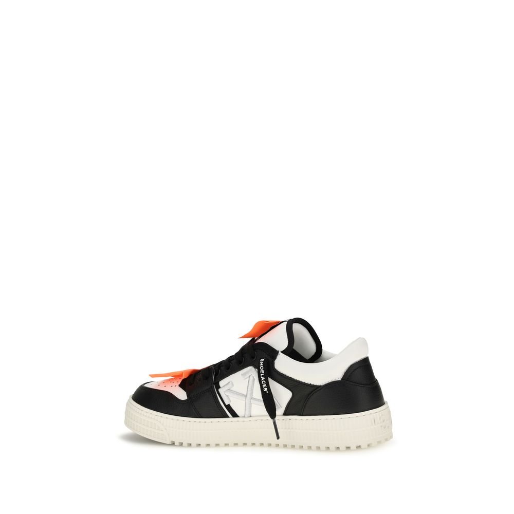 Chic Multicolor Leather Low Top Sneakers designed by Off-White - Image 3