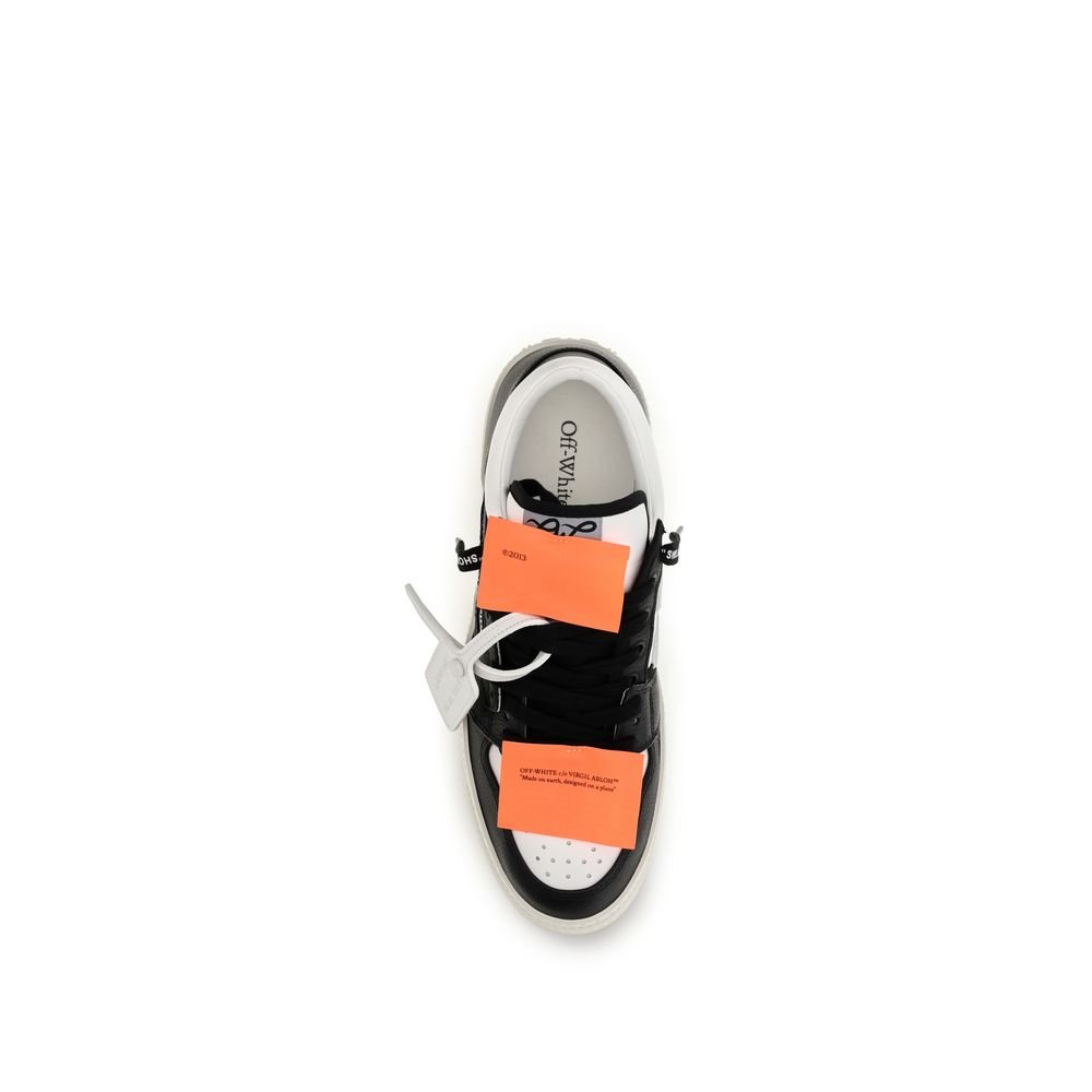 Chic Multicolor Leather Low Top Sneakers designed by Off-White - Image 4
