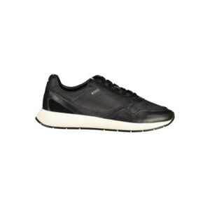 Black Low Top Men's Sneaker designed by Hugo Boss