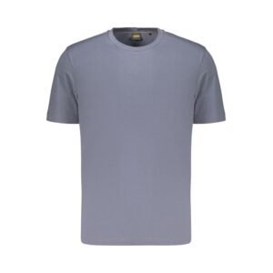 Blu Cotton Uomo T-Shirt designed by Hugo Boss