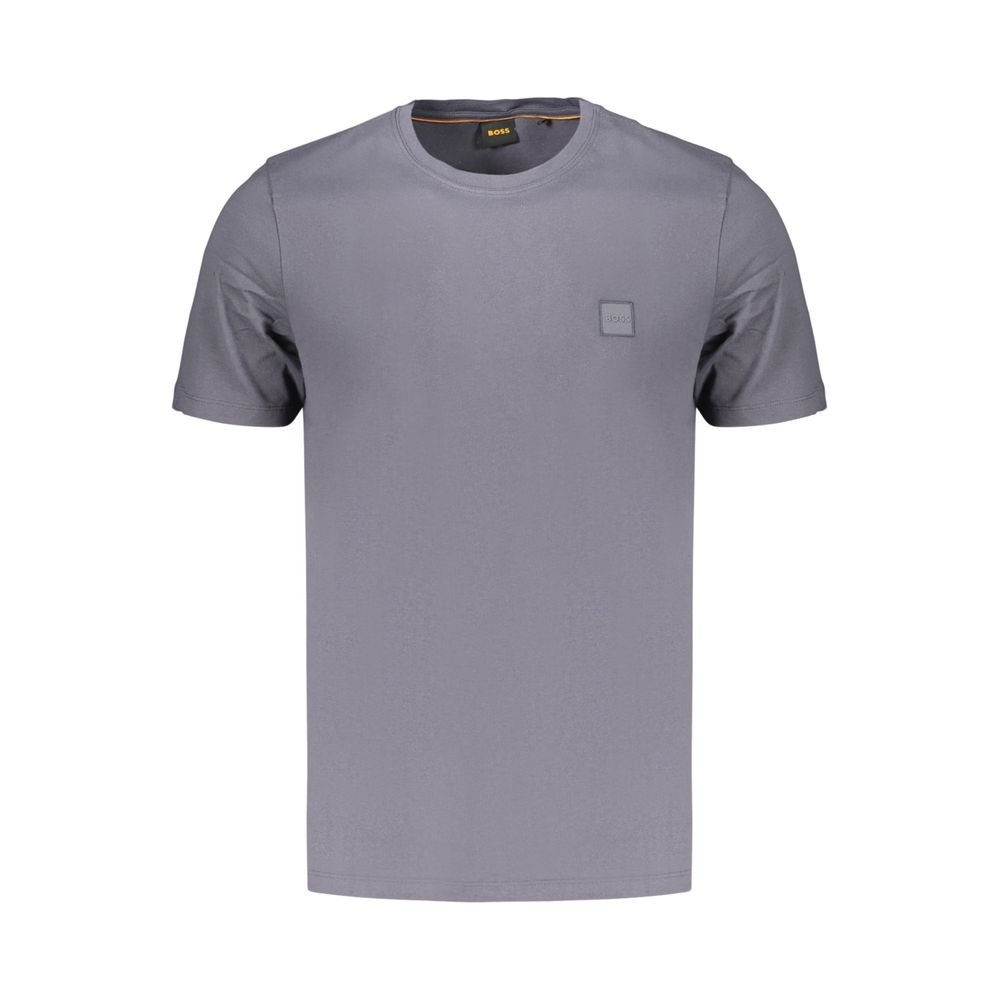 Blue Cotton Men's T-Shirt designed by Hugo Boss
