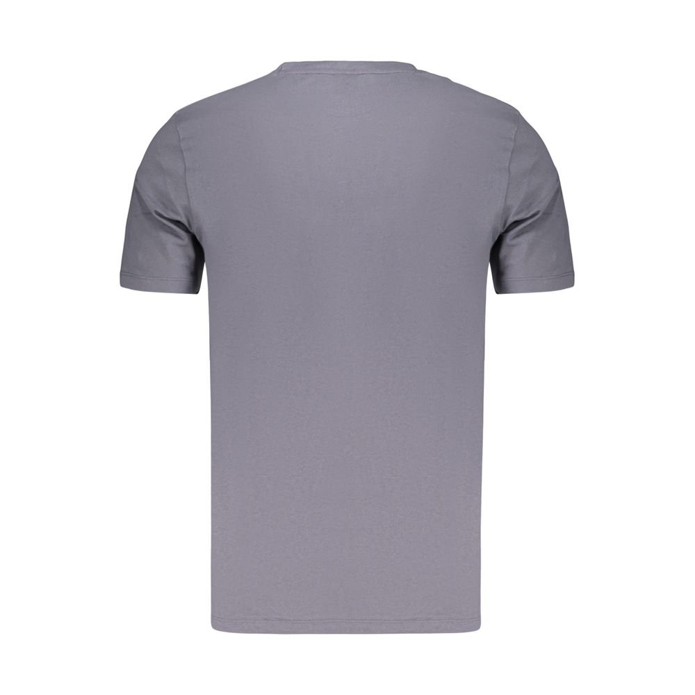 Blue Cotton Men's T-Shirt designed by Hugo Boss - Image 2