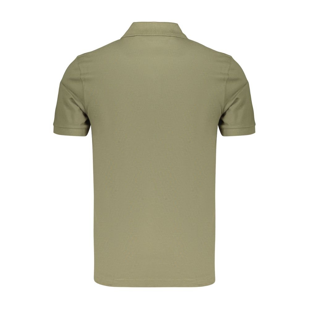 Green Cotton Men's Polo Shirt designed by Hugo Boss - Image 2