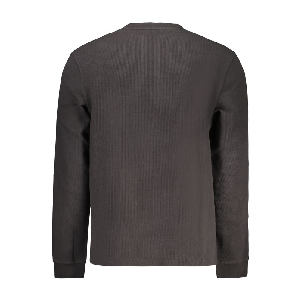 Black Cotton Men's Shirt designed by Hugo Boss - Image 2