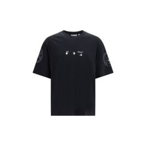 Original Black Cotton Skate T-Shirt designed by Off-White
