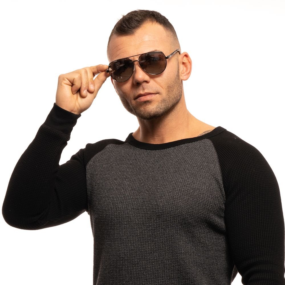 Gray Metal Sunglasses designed by Guess - Image 4