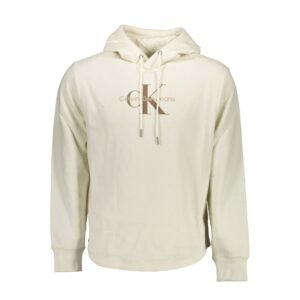White Cotton Men Sweater
