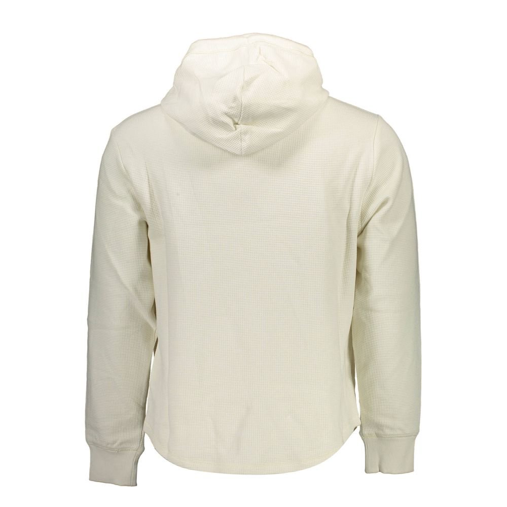 White Cotton Men Sweater - Image 2